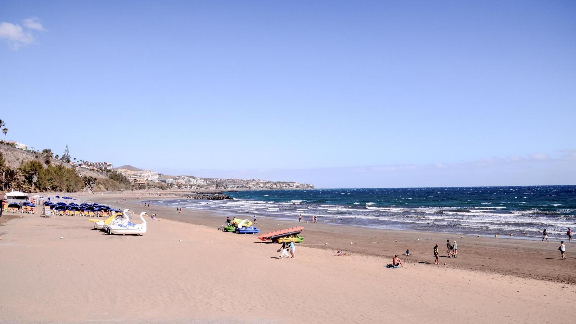 Apartamentos Strelitzias Playa del Inglés Exterior foto