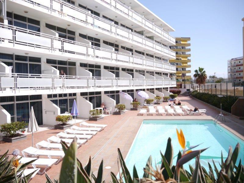 Apartamentos Strelitzias Playa del Inglés Exterior foto