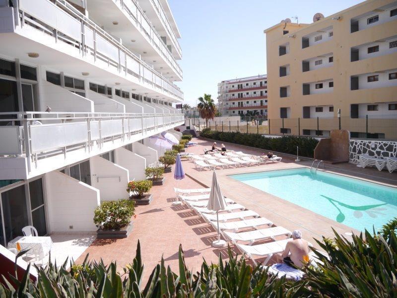 Apartamentos Strelitzias Playa del Inglés Exterior foto