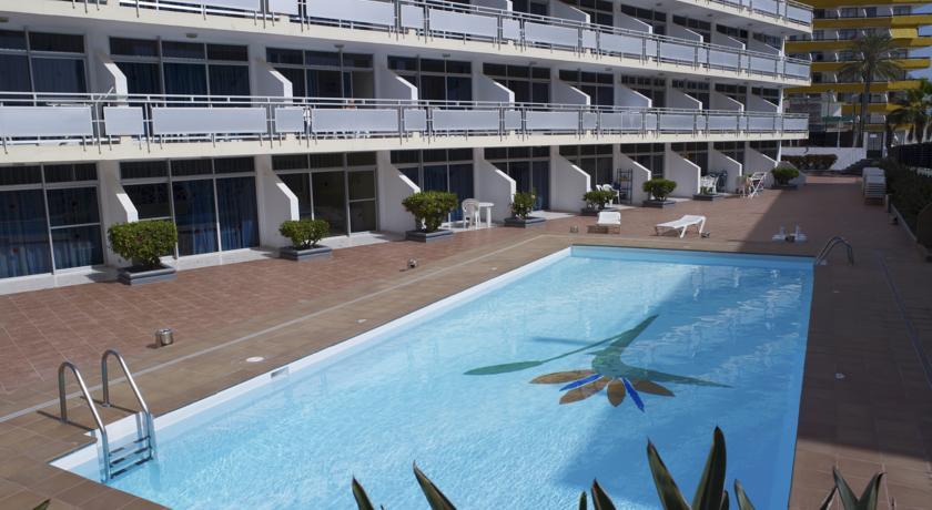 Apartamentos Strelitzias Playa del Inglés Exterior foto