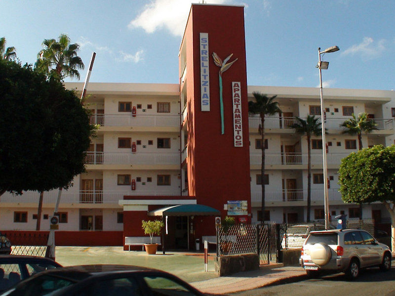 Apartamentos Strelitzias Playa del Inglés Exterior foto